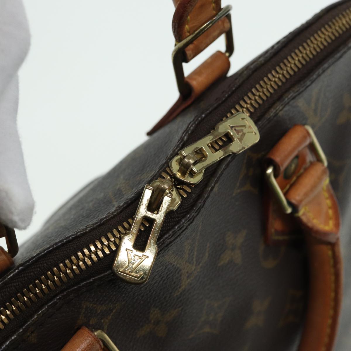 LOUIS VUITTON Monogram Alma Hand Bag M51130 LV Auth 83788