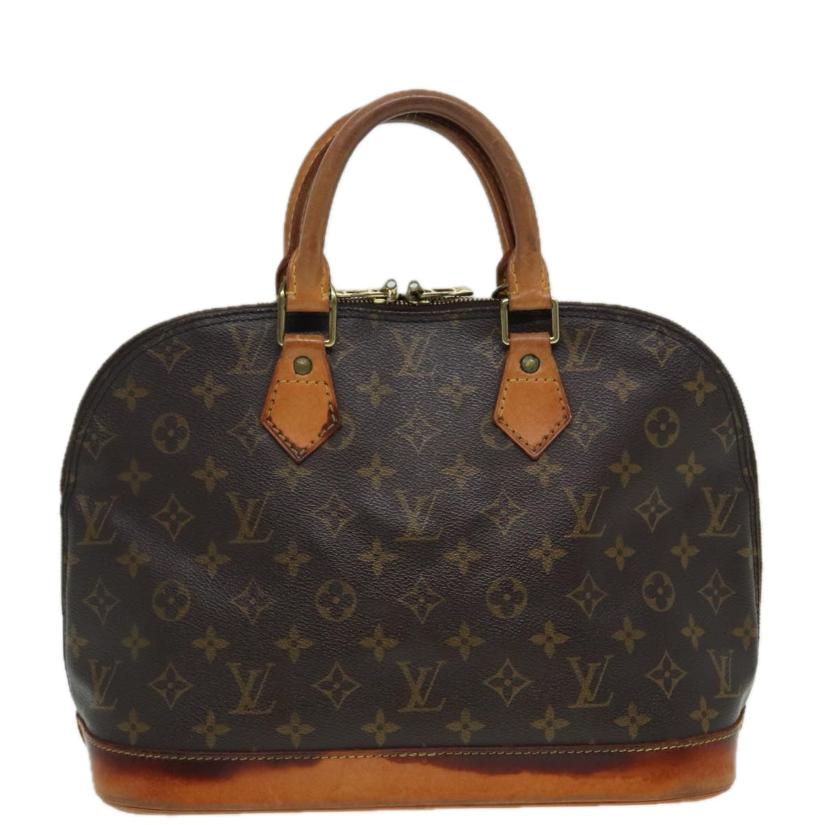 LOUIS VUITTON Monogram Alma Hand Bag M51130 LV Auth 83788