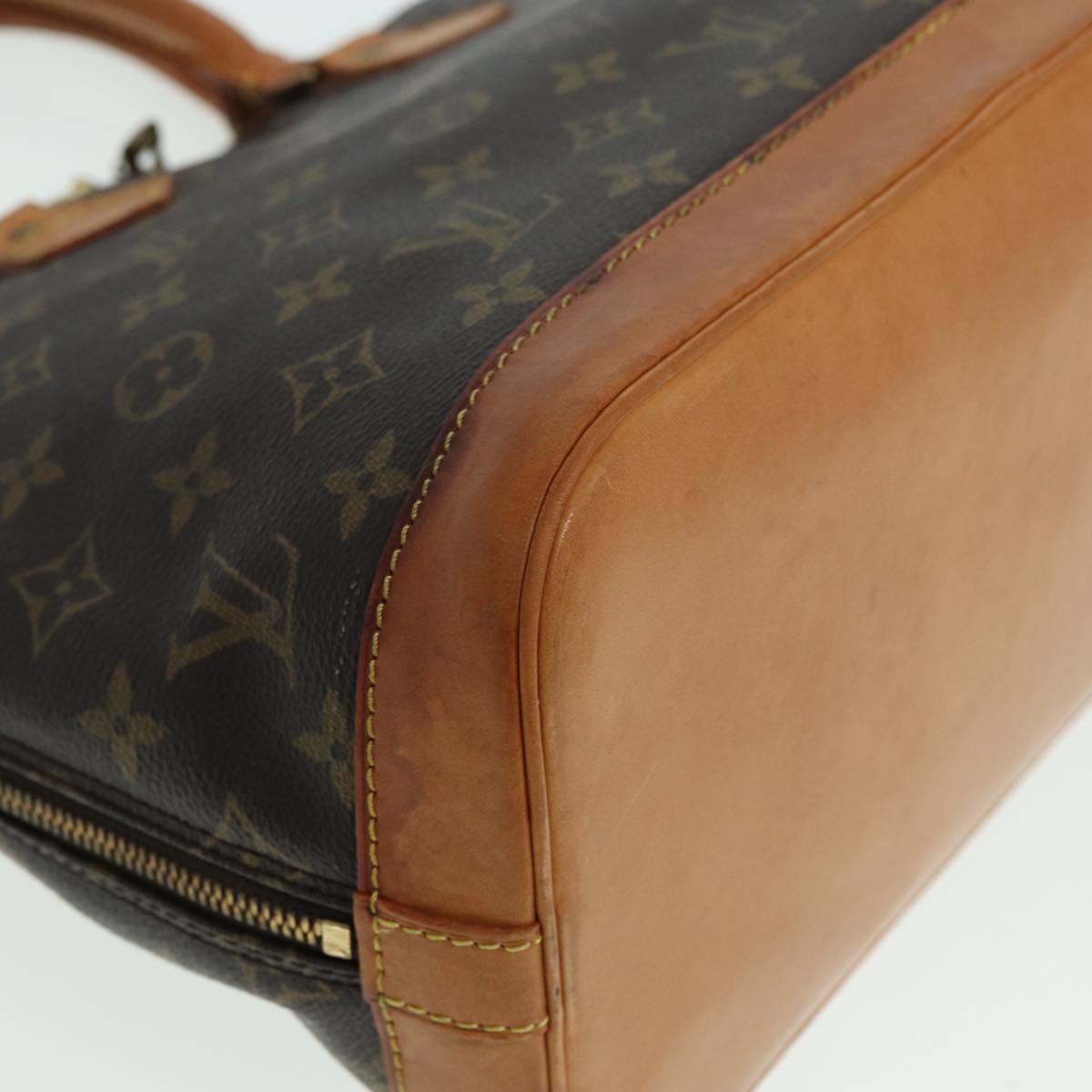 LOUIS VUITTON Monogram Alma Hand Bag M51130 LV Auth 83789