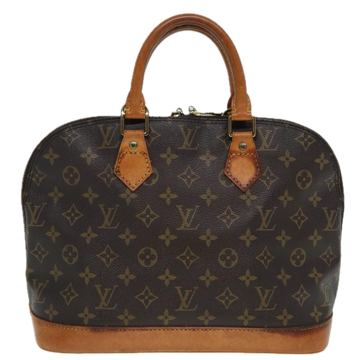 LOUIS VUITTON Monogram Alma Hand Bag M51130 LV Auth 83789