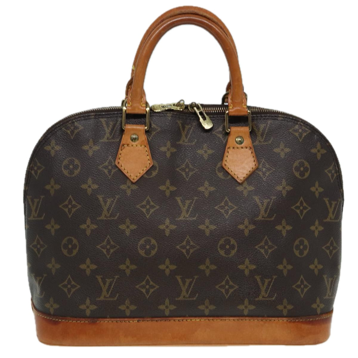 LOUIS VUITTON Monogram Alma Hand Bag M51130 LV Auth 83789