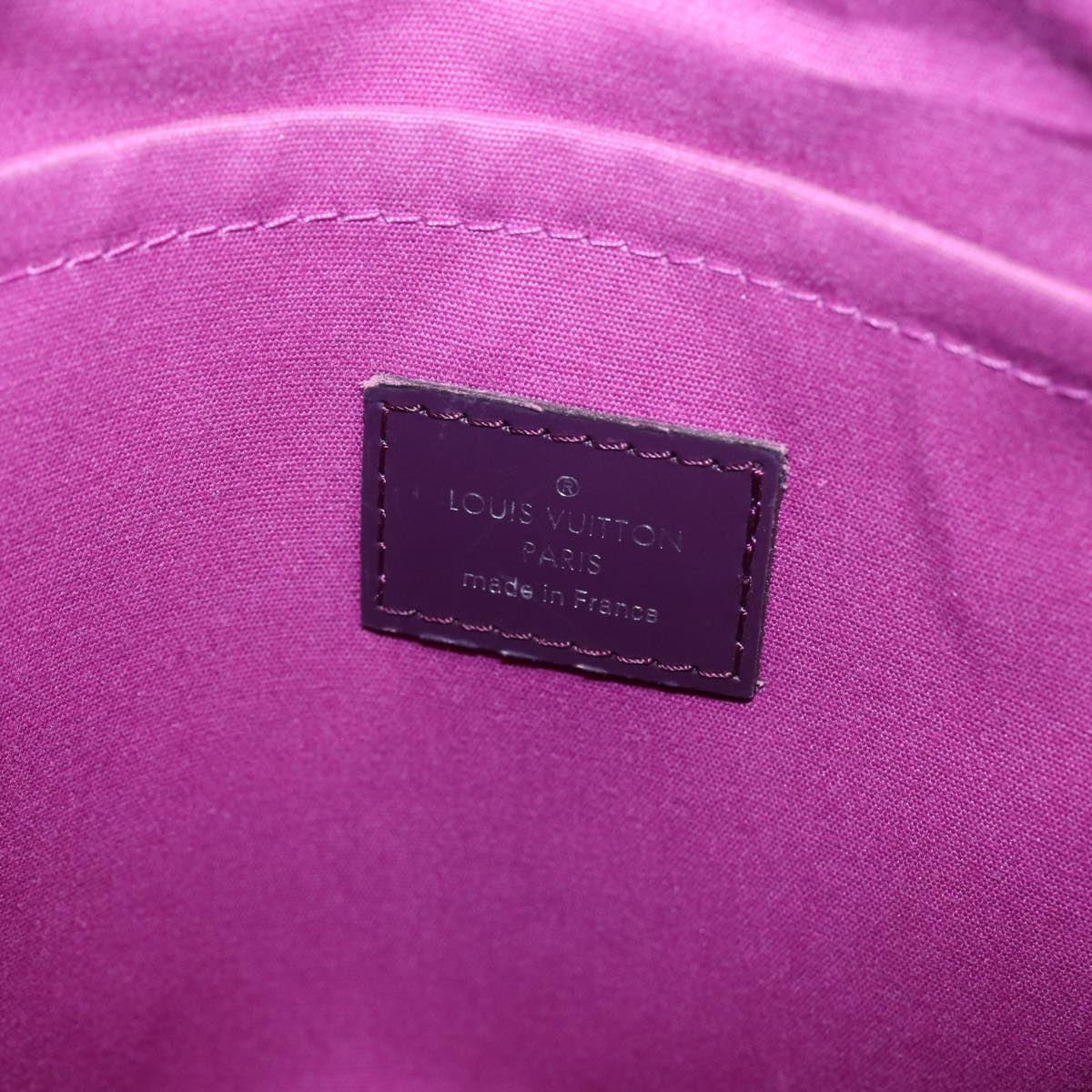 LOUIS VUITTON Epi Passy PM Hand Bag Purple Cassis M5926K LV Auth 83792