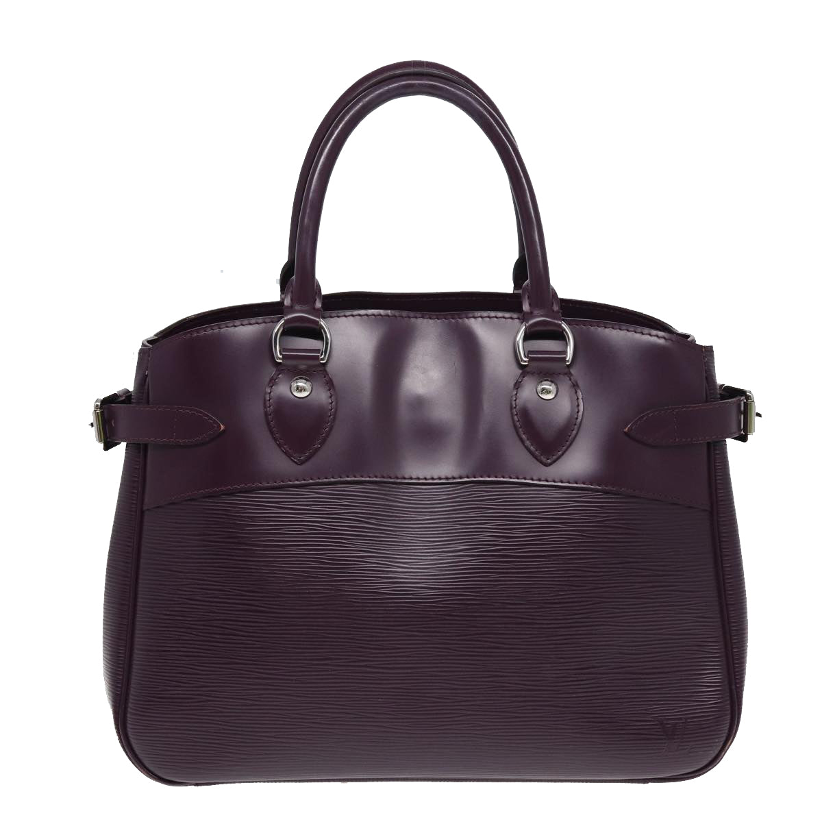 LOUIS VUITTON Epi Passy PM Hand Bag Purple Cassis M5926K LV Auth 83792