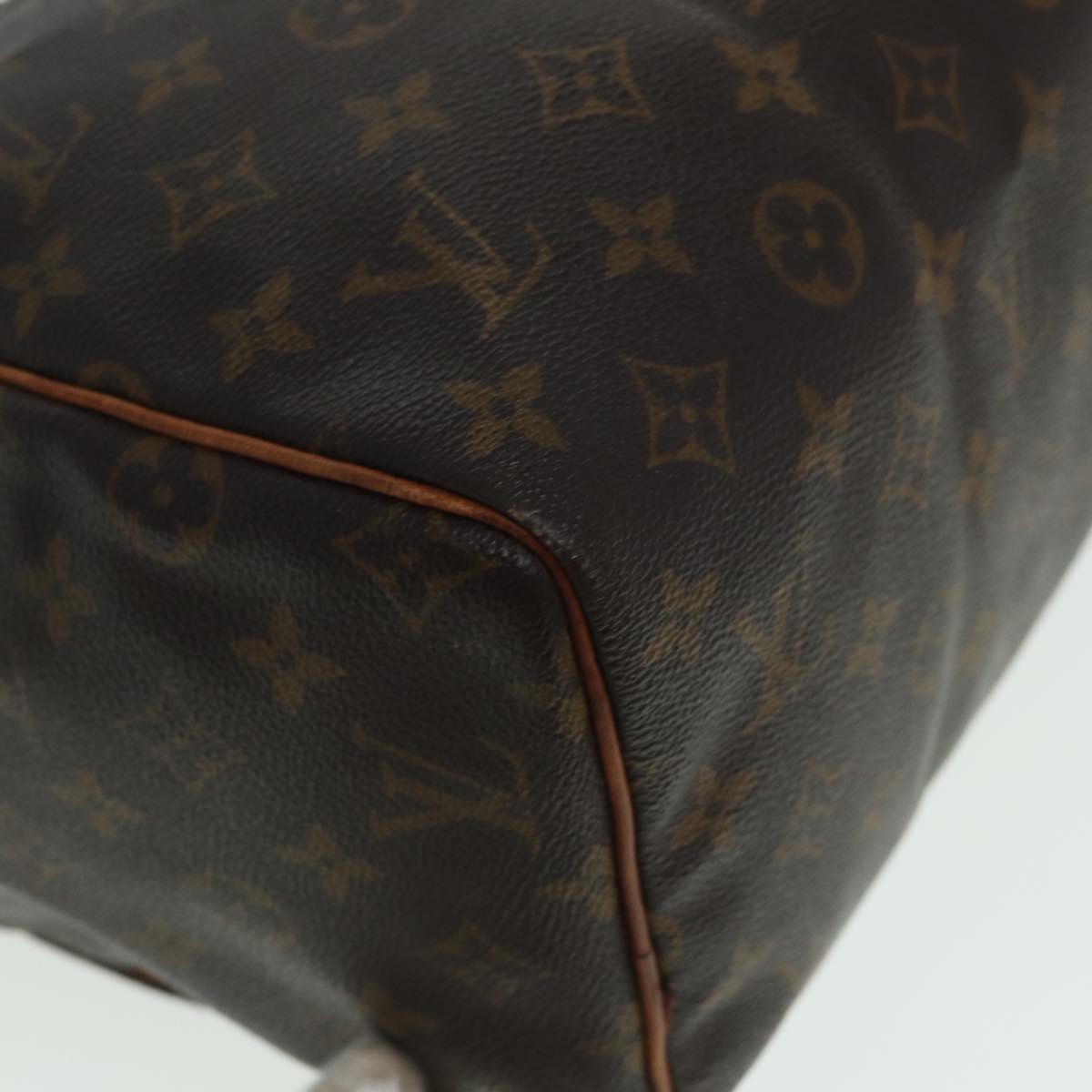 LOUIS VUITTON Monogram Speedy 30 Hand Bag M41526 LV Auth 83798