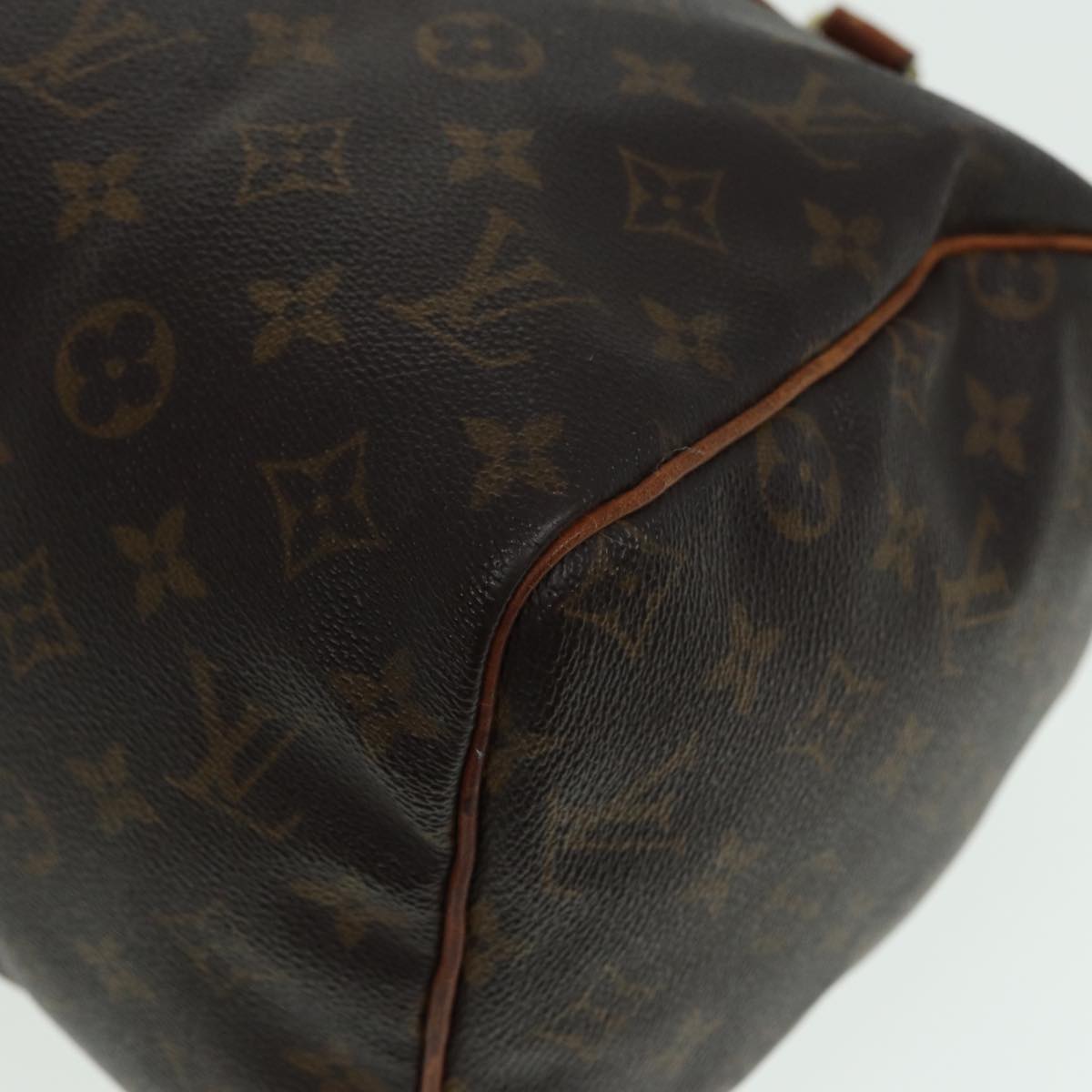 LOUIS VUITTON Monogram Speedy 30 Hand Bag M41526 LV Auth 83798