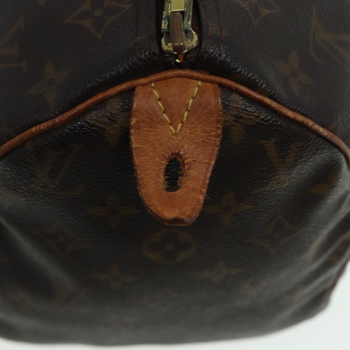 LOUIS VUITTON Monogram Speedy 30 Hand Bag M41526 LV Auth 83798