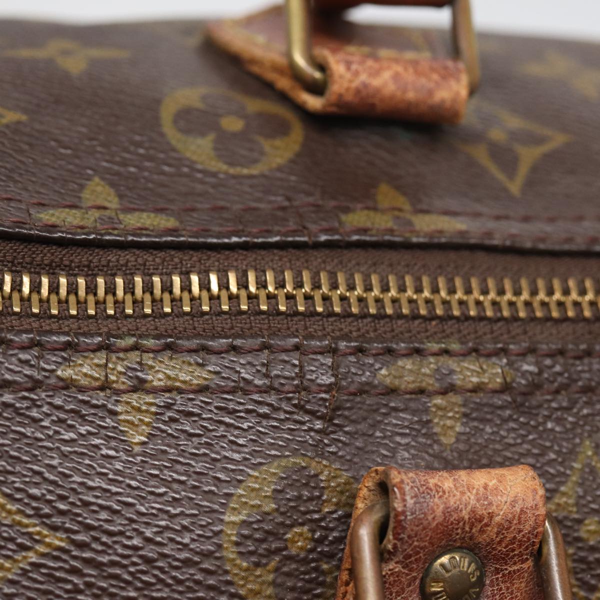 LOUIS VUITTON Monogram Speedy 30 Hand Bag M41526 LV Auth 83800