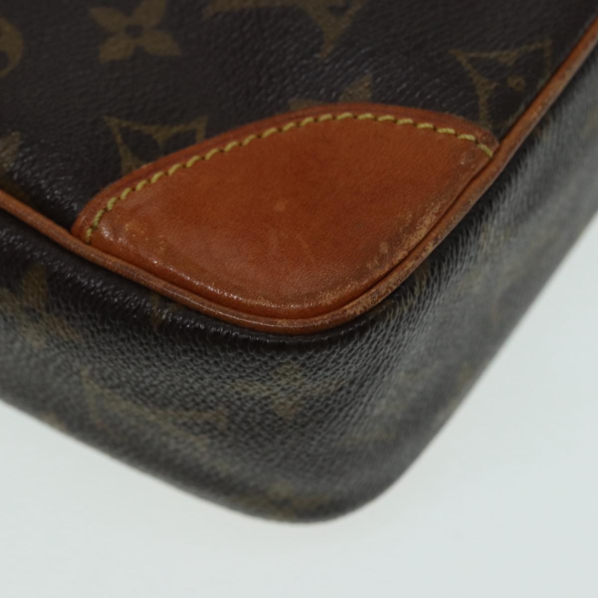 LOUIS VUITTON Monogram Compiegne 28 Clutch Bag M51845 LV Auth 83819