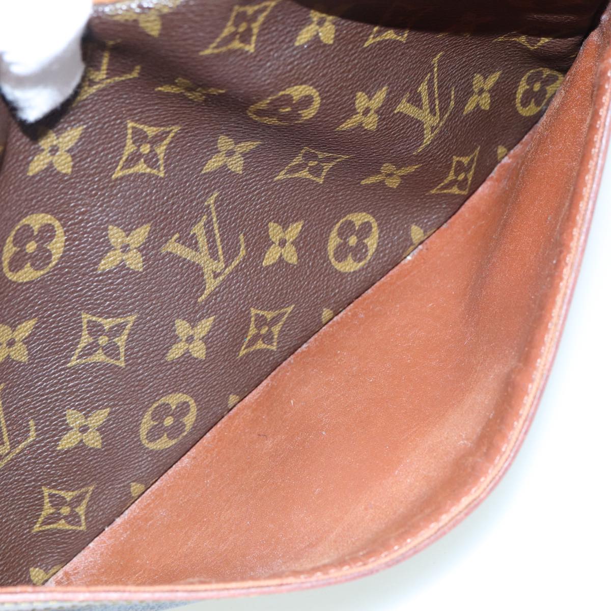 LOUIS VUITTON Monogram Compiegne 28 Clutch Bag M51845 LV Auth 83819