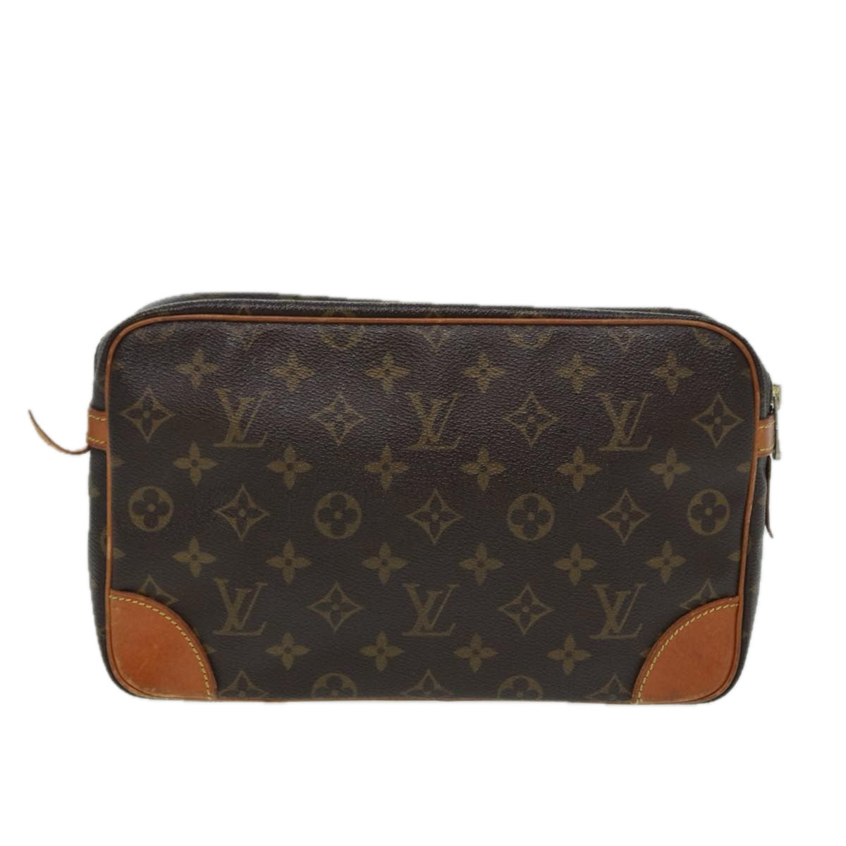 LOUIS VUITTON Monogram Compiegne 28 Clutch Bag M51845 LV Auth 83819 - 0