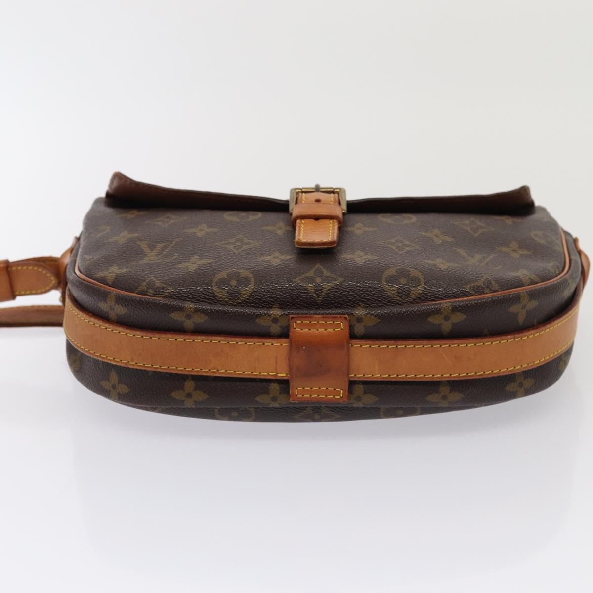 LOUIS VUITTON Monogram Jeune Fille GM Shoulder Bag M51225 LV Auth 83822