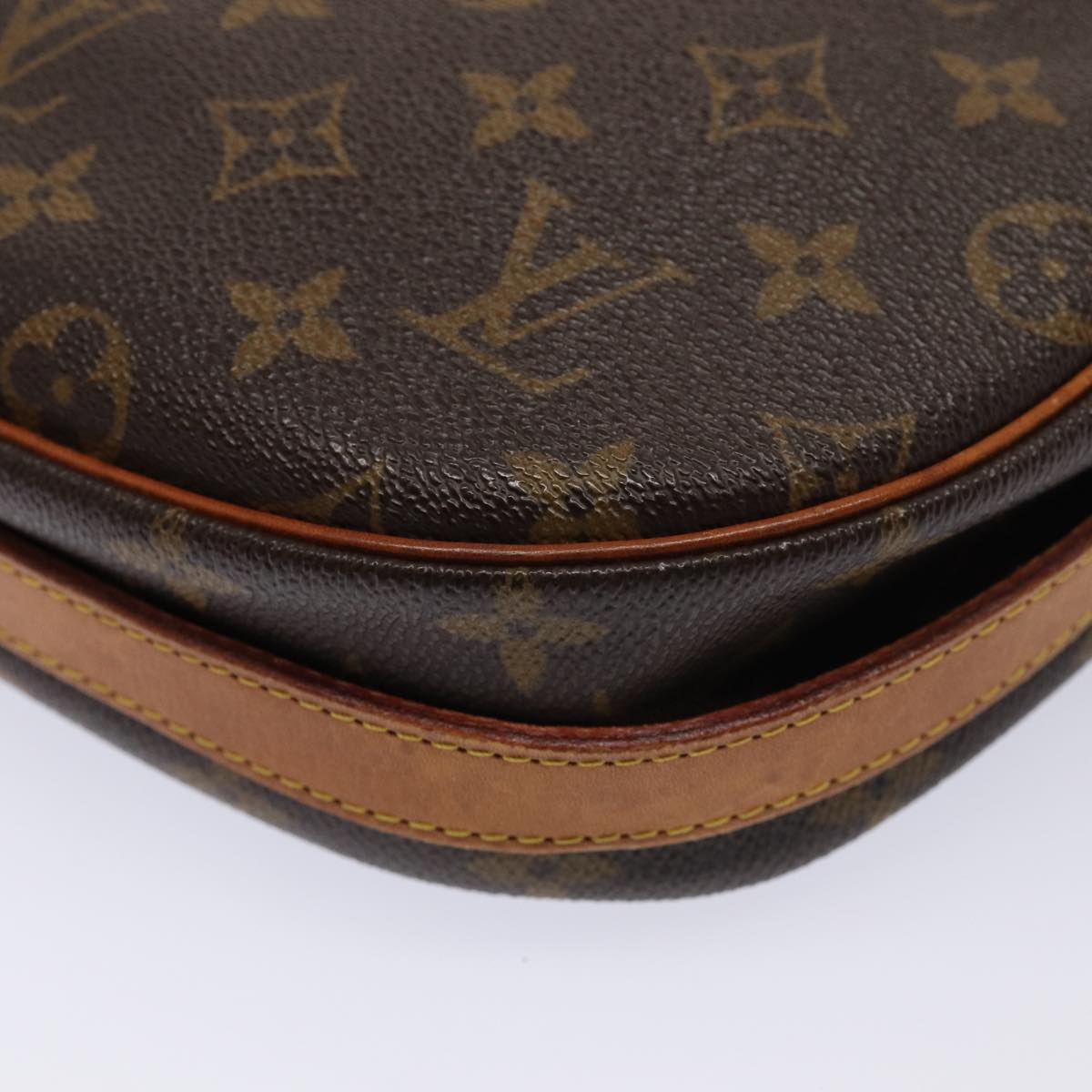 LOUIS VUITTON Monogram Jeune Fille GM Shoulder Bag M51225 LV Auth 83822