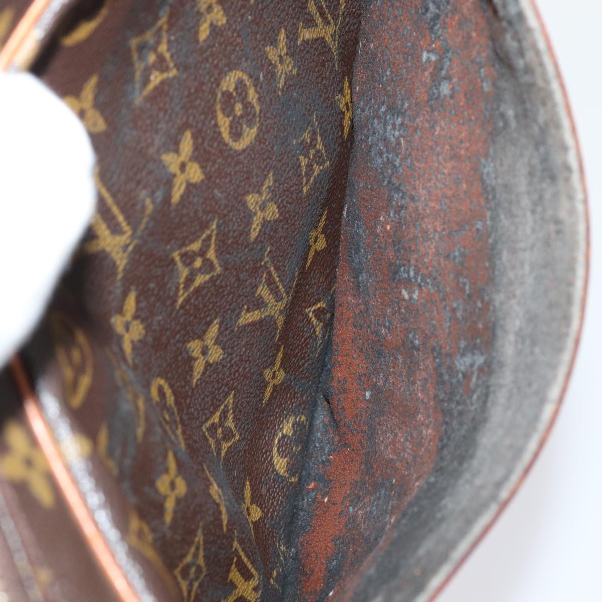 LOUIS VUITTON Monogram Jeune Fille GM Shoulder Bag M51225 LV Auth 83822