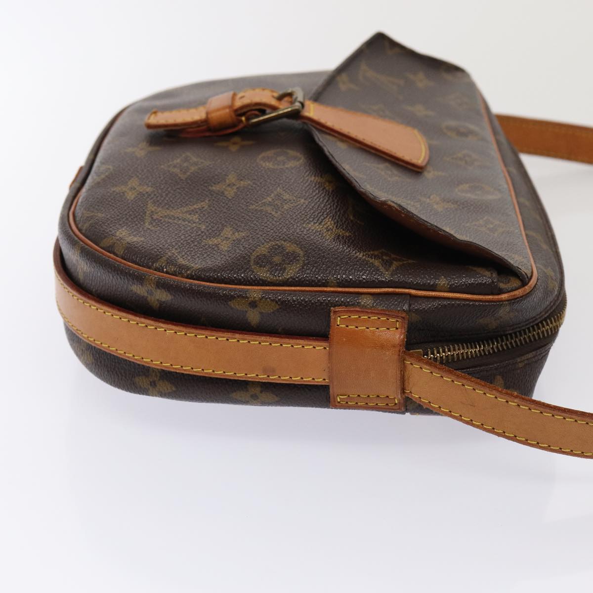 LOUIS VUITTON Monogram Jeune Fille GM Shoulder Bag M51225 LV Auth 83822