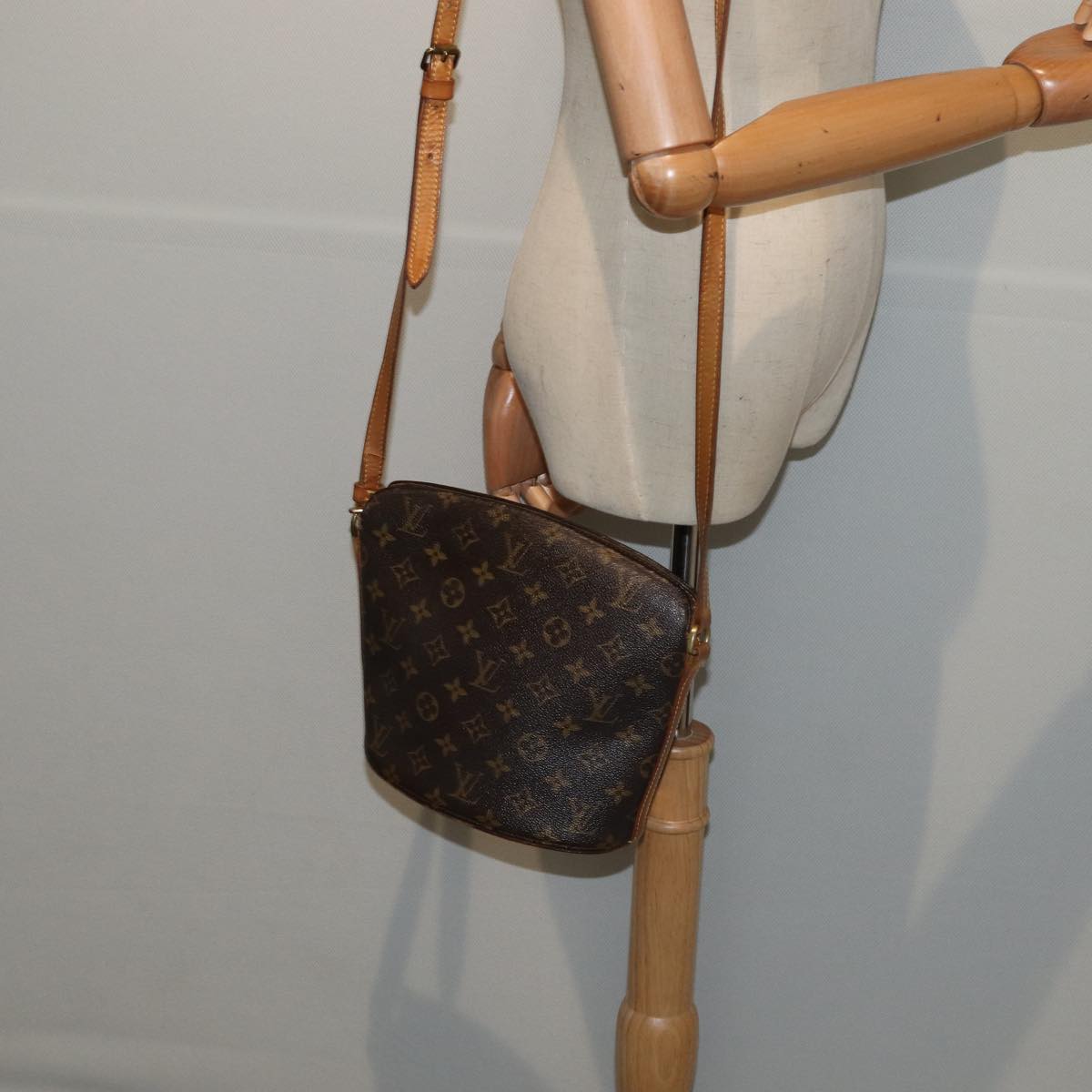 LOUIS VUITTON Monogram Drouot Shoulder Shoulder Bag M51290 LV Auth 83825