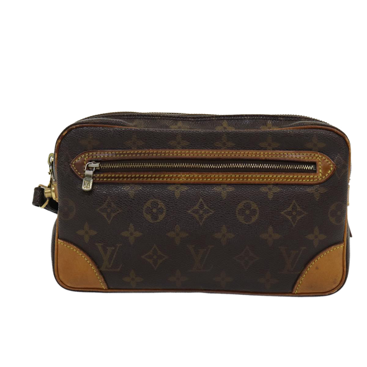 LOUIS VUITTON Monogram Marly Dragonne GM Clutch Bag M51825 LV Auth 83827