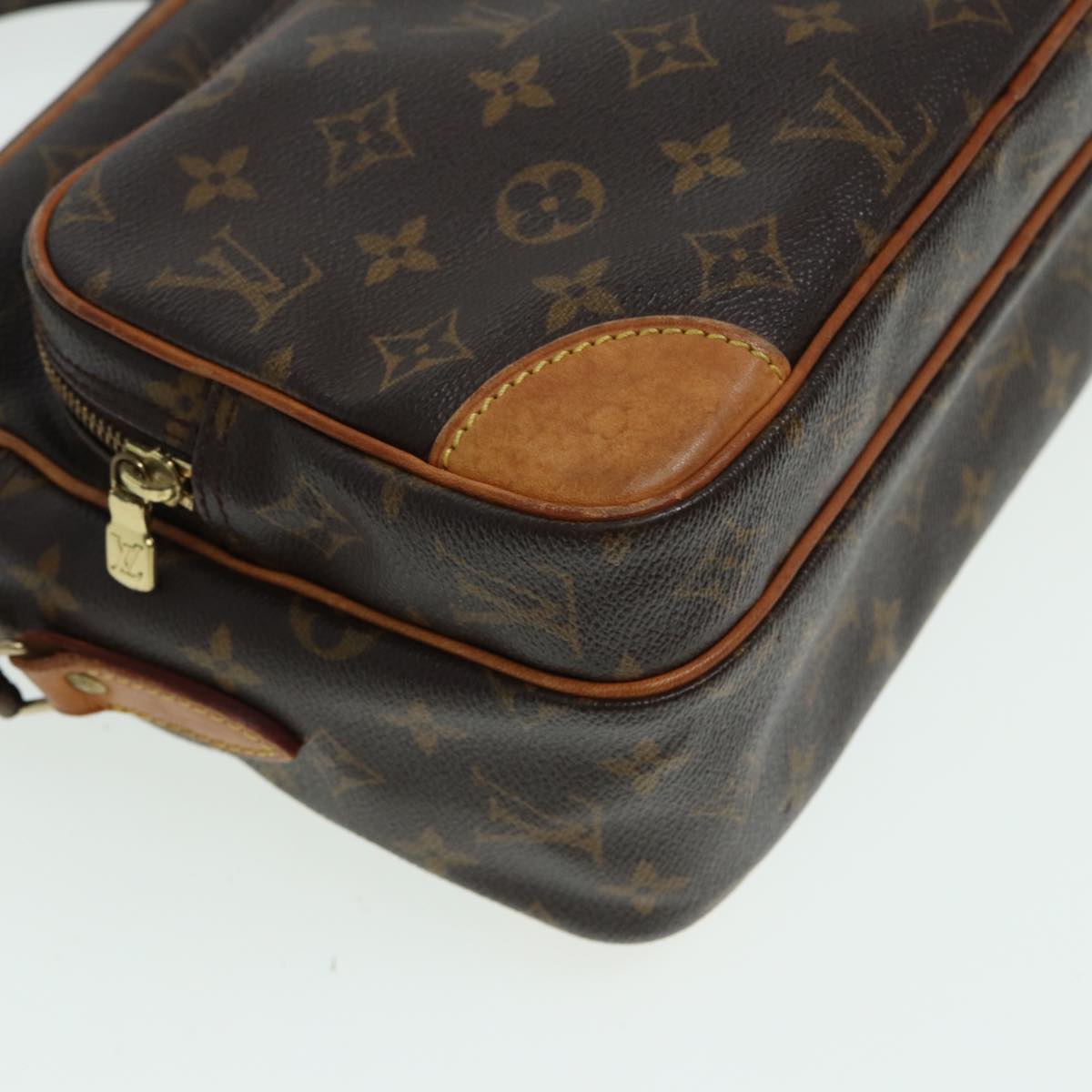 LOUIS VUITTON Monogram Nile Shoulder Bag M45244 LV Auth 83829