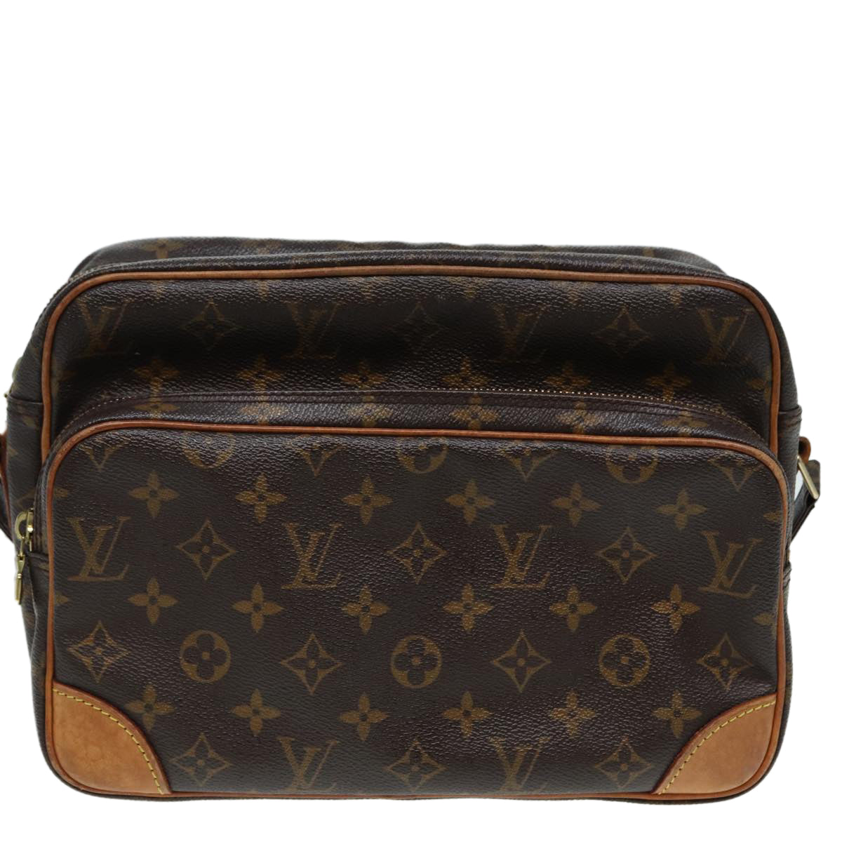 LOUIS VUITTON Monogram Nile Shoulder Bag M45244 LV Auth 83829