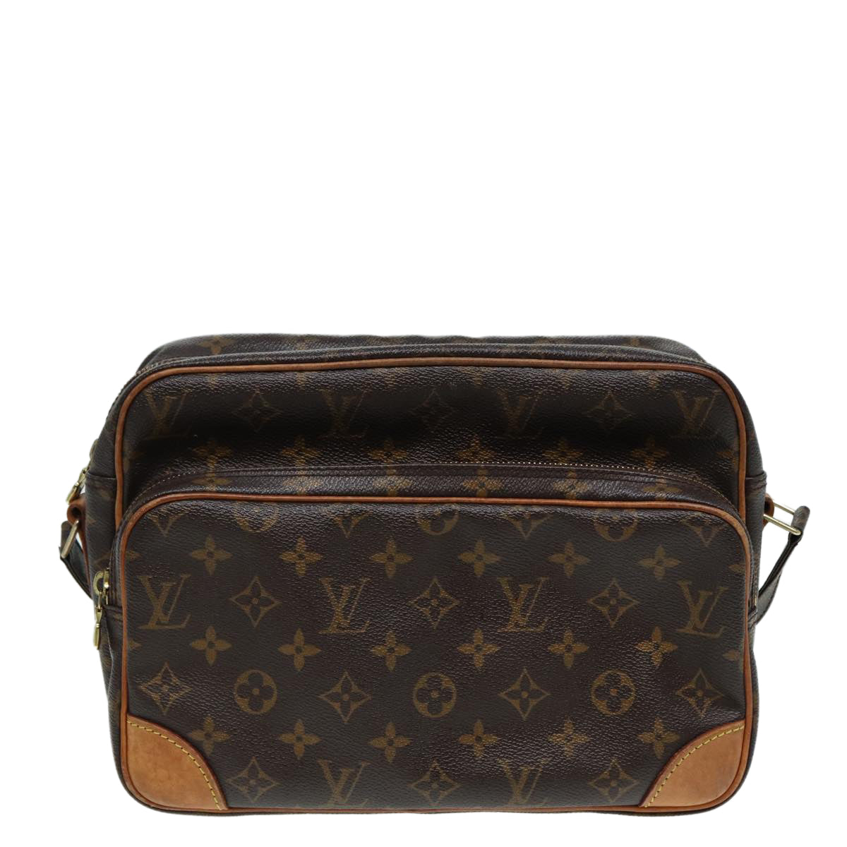 LOUIS VUITTON Monogram Nile Shoulder Bag M45244 LV Auth 83829