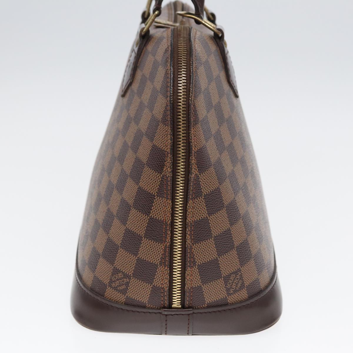 LOUIS VUITTON Damier Ebene Alma Hand Bag N51131 LV Auth 83830