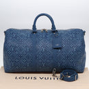 LOUIS VUITTON Monogram Cowhide Keepall Bandouliere 50 Bag M21375 LV Auth 83834S-12