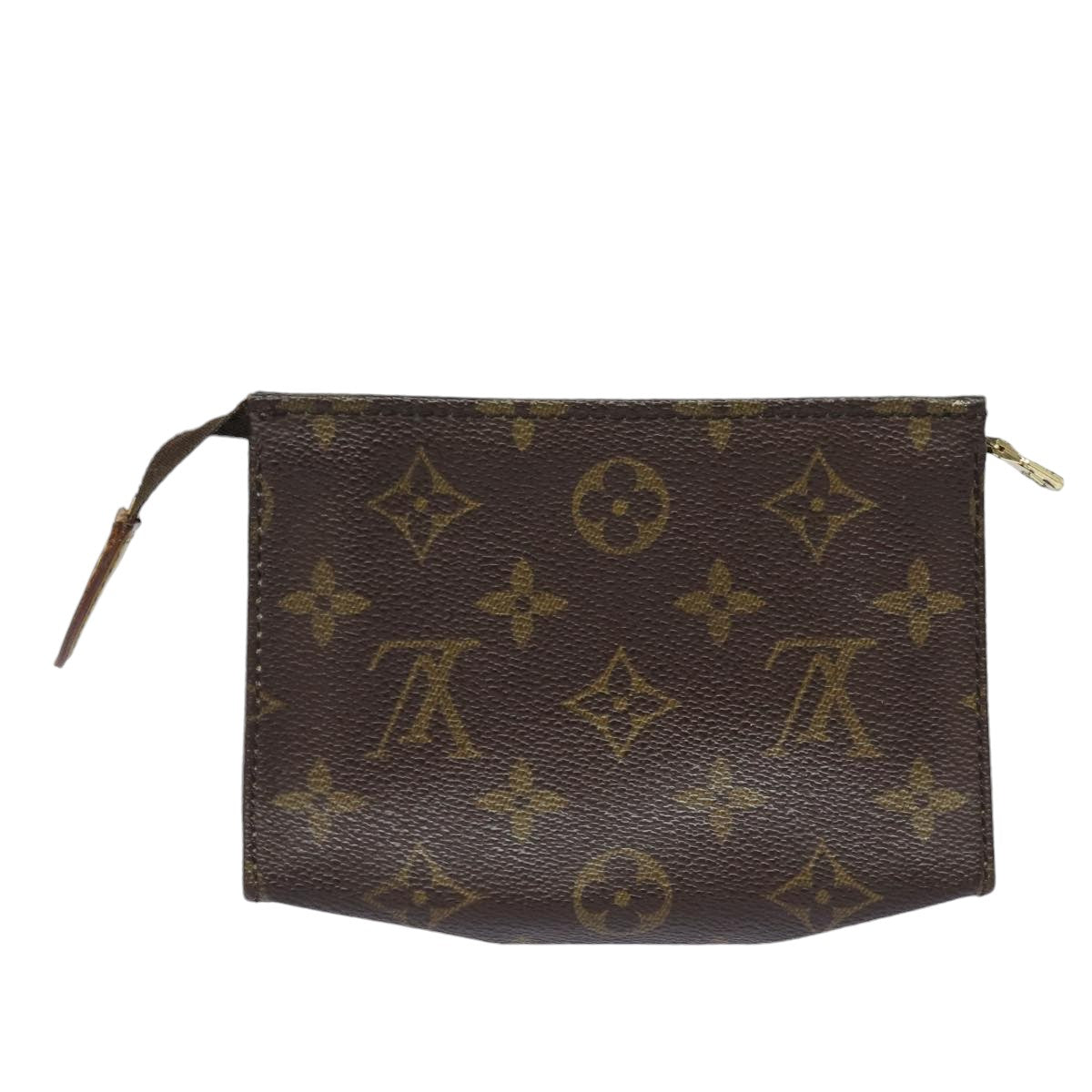 LOUIS VUITTON Monogram Poche Toilette 15 Pouch M47546 LV Auth 83844 - 0