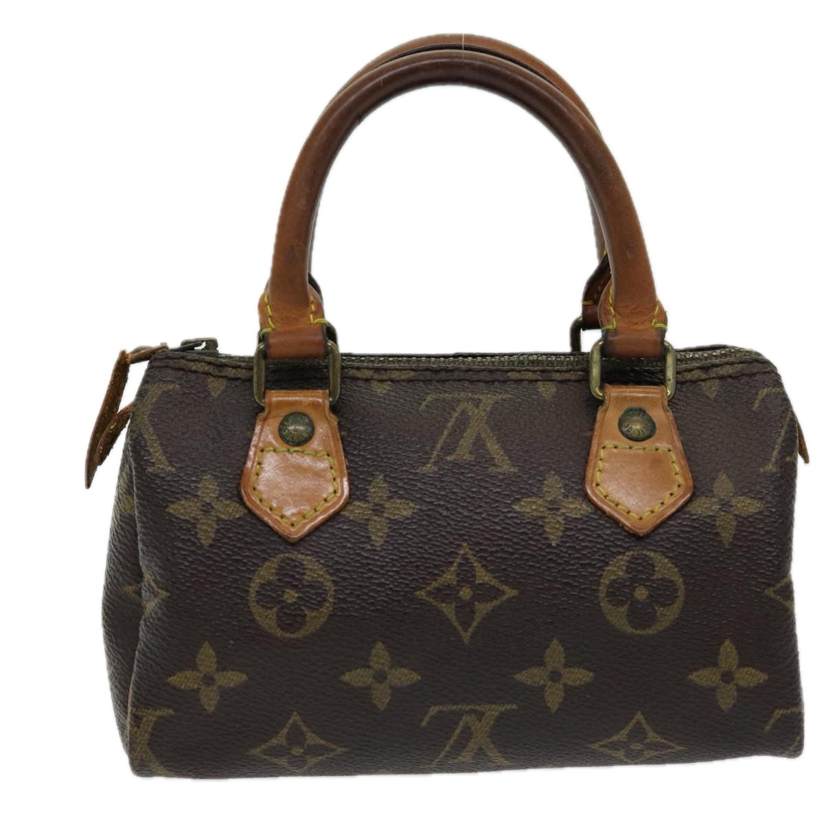 LOUIS VUITTON Monogram Mini Speedy Hand Bag M41534 LV Auth 83849 - 0