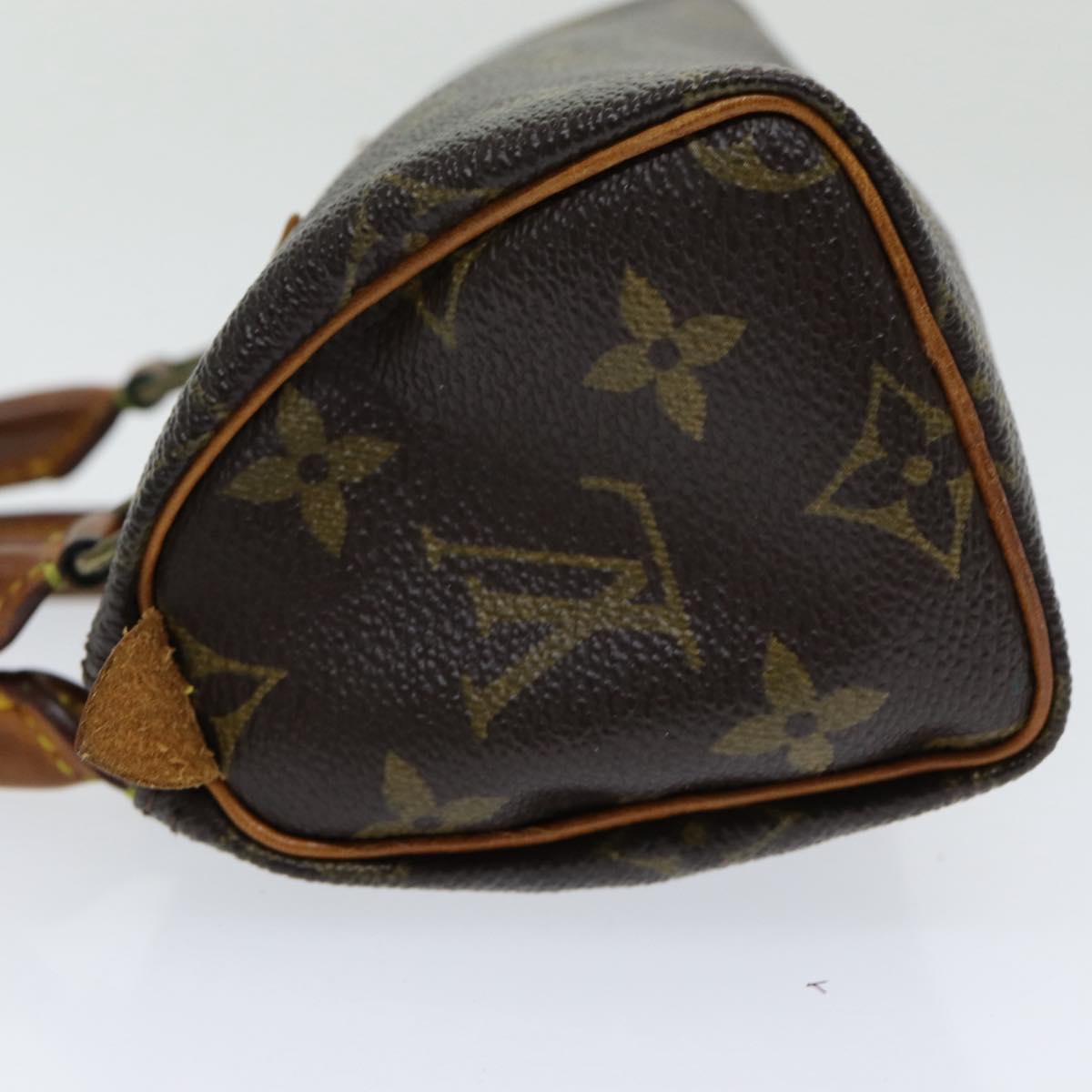 LOUIS VUITTON Monogram Mini Speedy Hand Bag M41534 LV Auth 83849