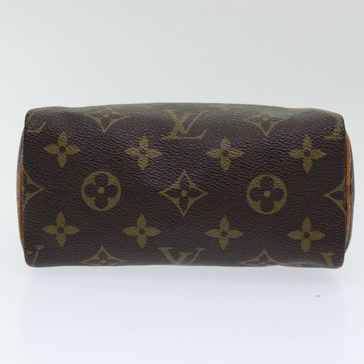 LOUIS VUITTON Monogram Mini Speedy Hand Bag M41534 LV Auth 83849