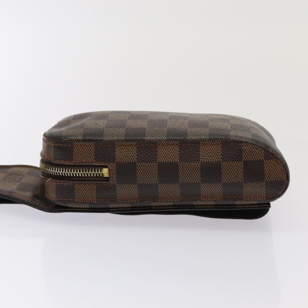 LOUIS VUITTON Damier Ebene Geronimos Shoulder Bag N51994 LV Auth 83855