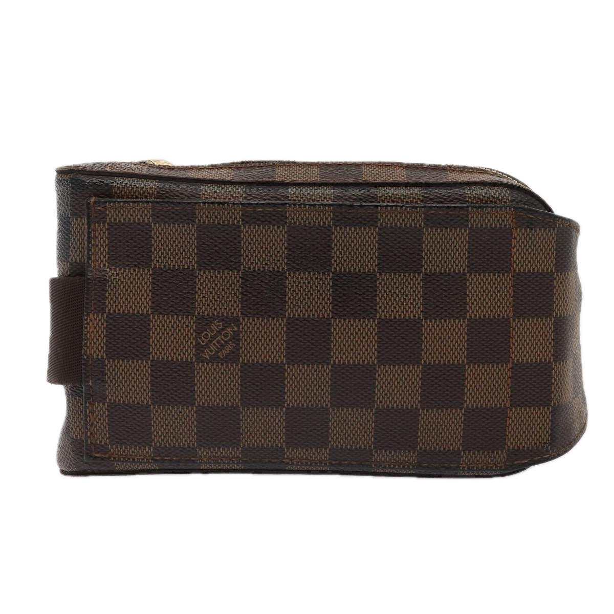 LOUIS VUITTON Damier Ebene Geronimos Shoulder Bag N51994 LV Auth 83855 - 0