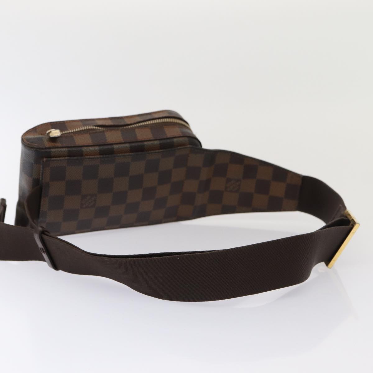 LOUIS VUITTON Damier Ebene Geronimos Shoulder Bag N51994 LV Auth 83855