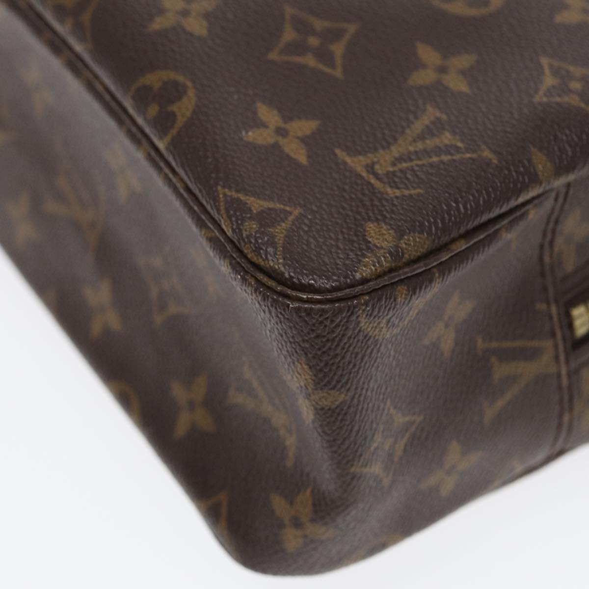 LOUIS VUITTON Monogram Trousse Toilette 28 Clutch Bag M47522 LV Auth 83859