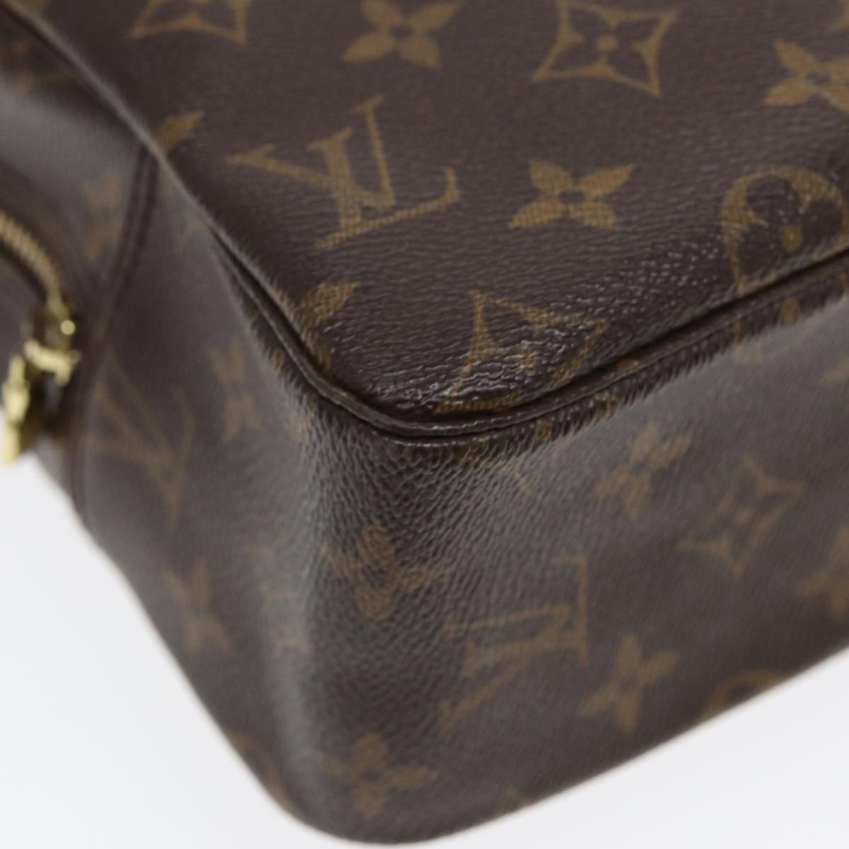 LOUIS VUITTON Monogram Trousse Toilette 28 Clutch Bag M47522 LV Auth 83859