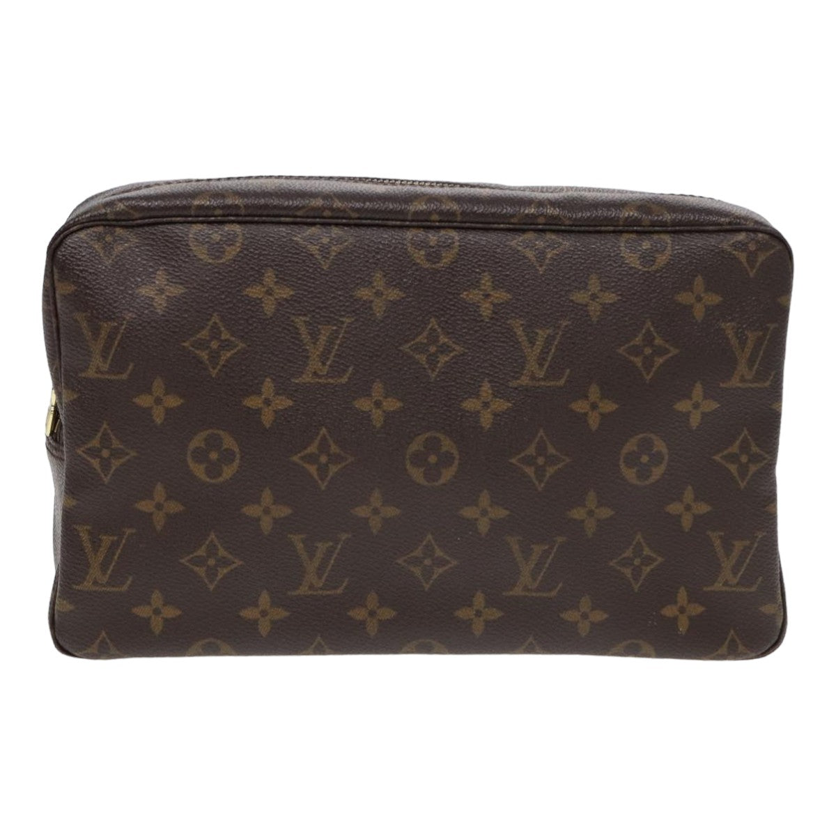 LOUIS VUITTON Monogram Trousse Toilette 28 Clutch Bag M47522 LV Auth 83859