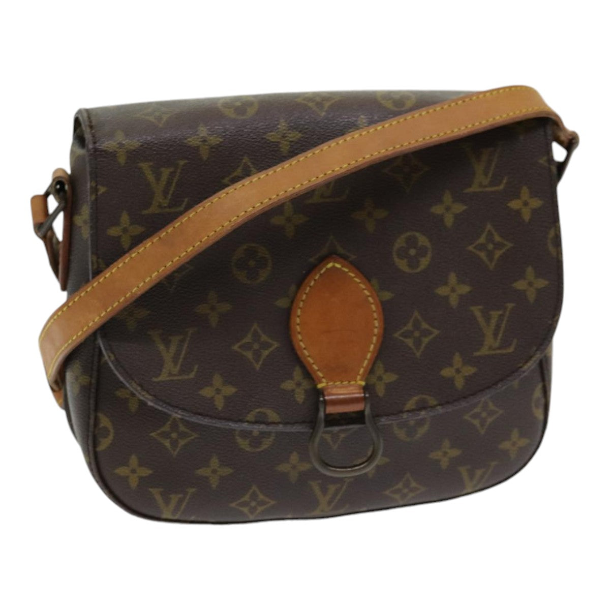 LOUIS VUITTON Monogram Saint Cloud GM Shoulder Bag M51242 LV Auth 83860