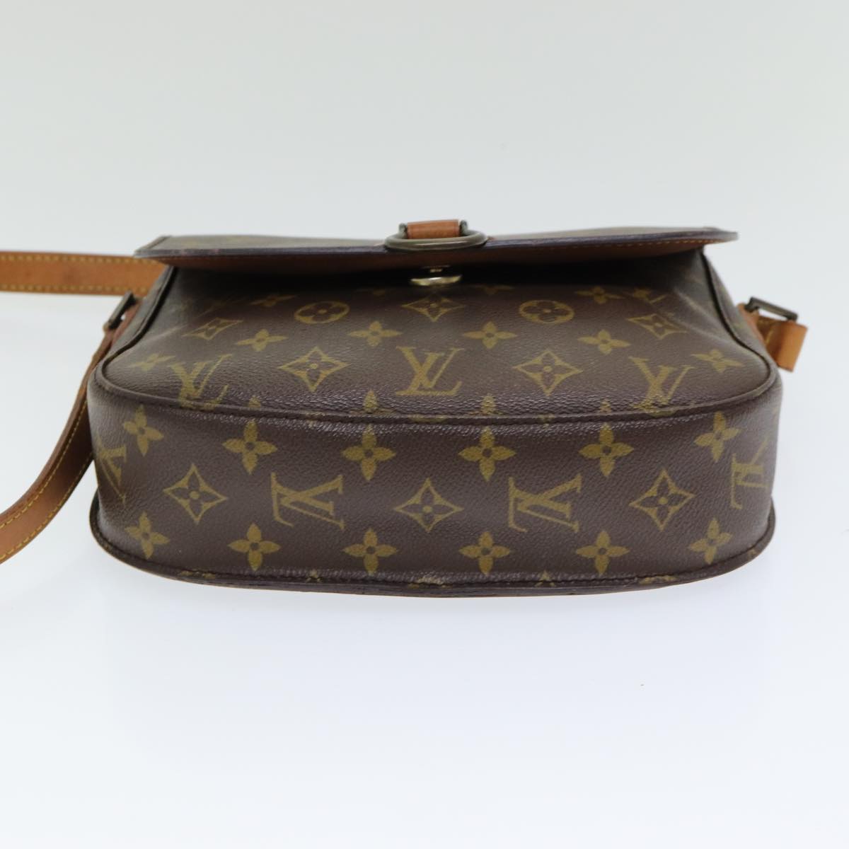 LOUIS VUITTON Monogram Saint Cloud GM Shoulder Bag M51242 LV Auth 83860