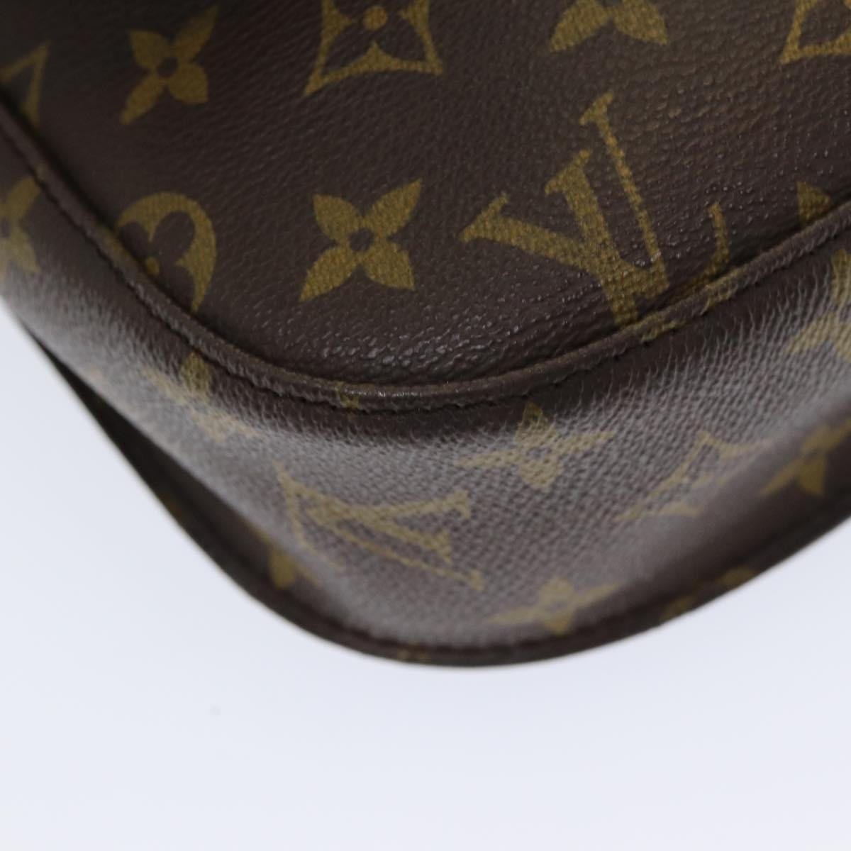 LOUIS VUITTON Monogram Saint Cloud GM Shoulder Bag M51242 LV Auth 83860