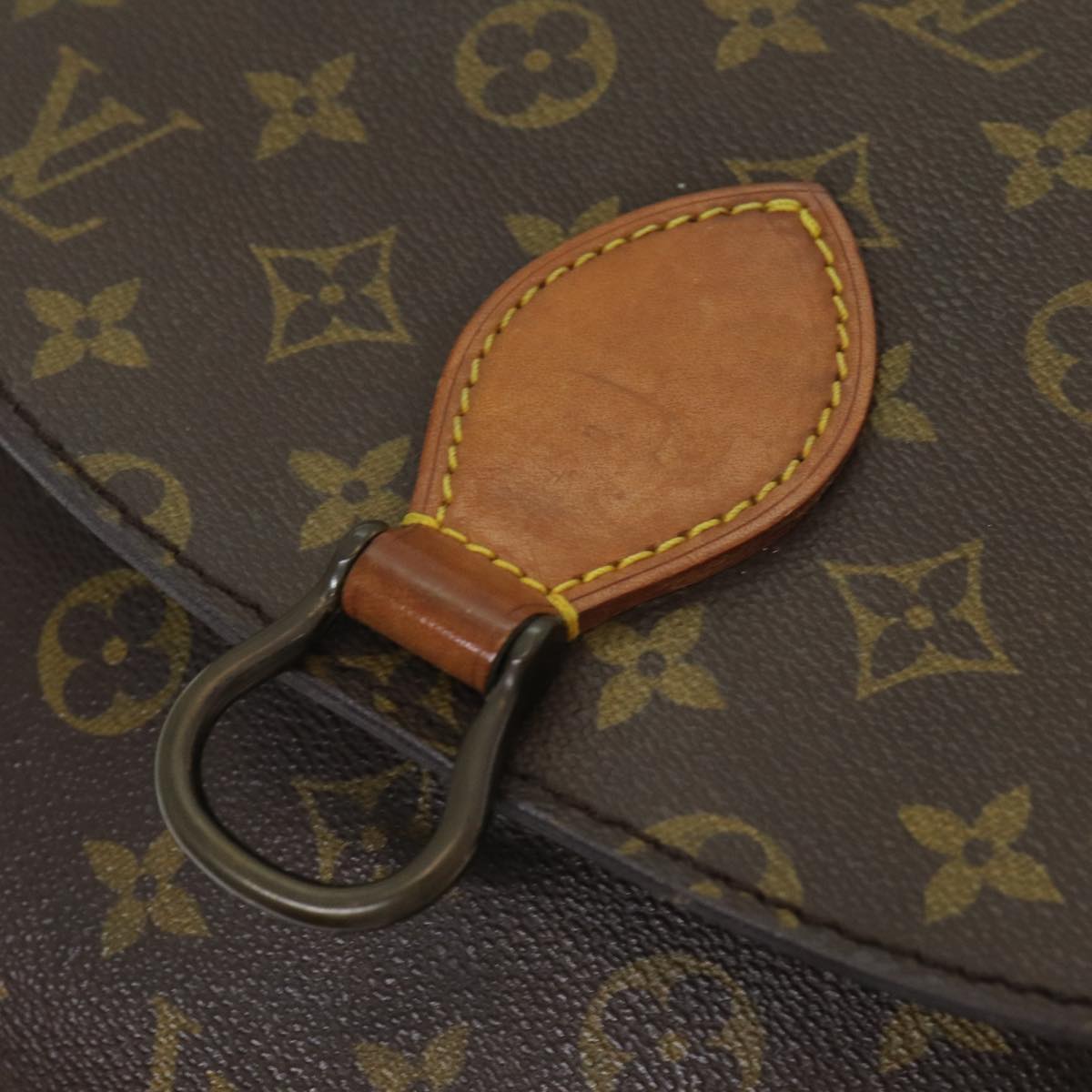 LOUIS VUITTON Monogram Saint Cloud GM Shoulder Bag M51242 LV Auth 83860