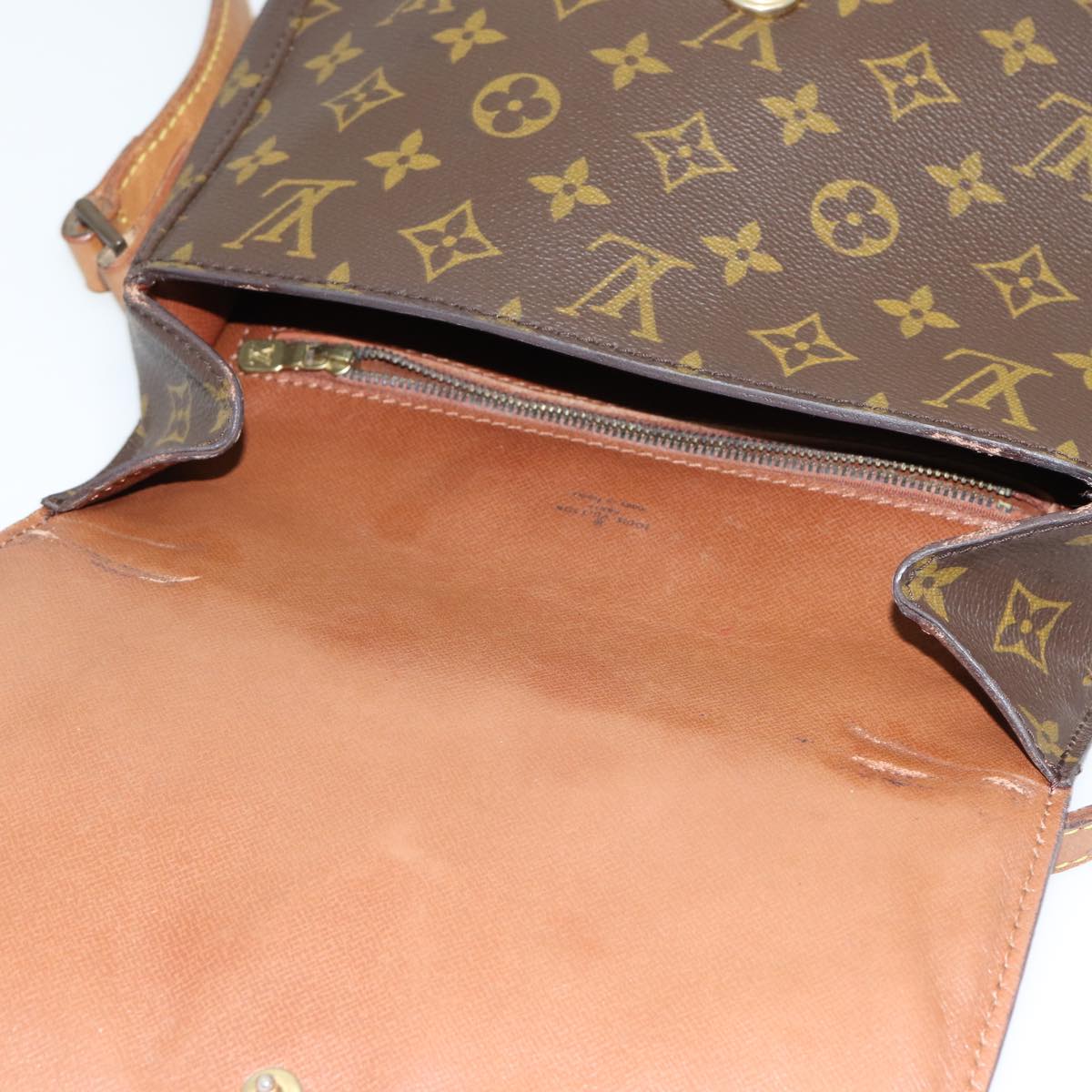 LOUIS VUITTON Monogram Saint Cloud GM Shoulder Bag M51242 LV Auth 83860