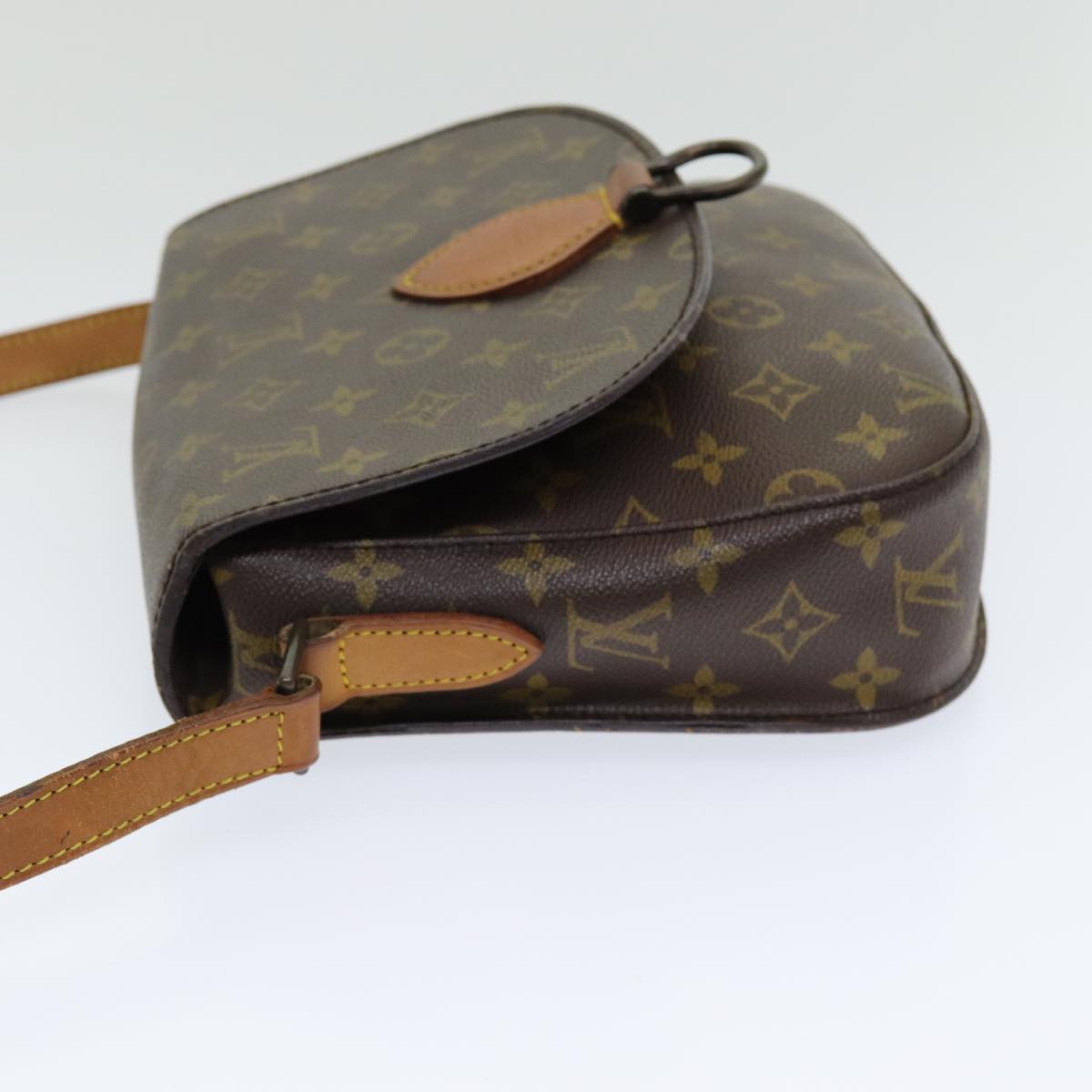 LOUIS VUITTON Monogram Saint Cloud GM Shoulder Bag M51242 LV Auth 83860