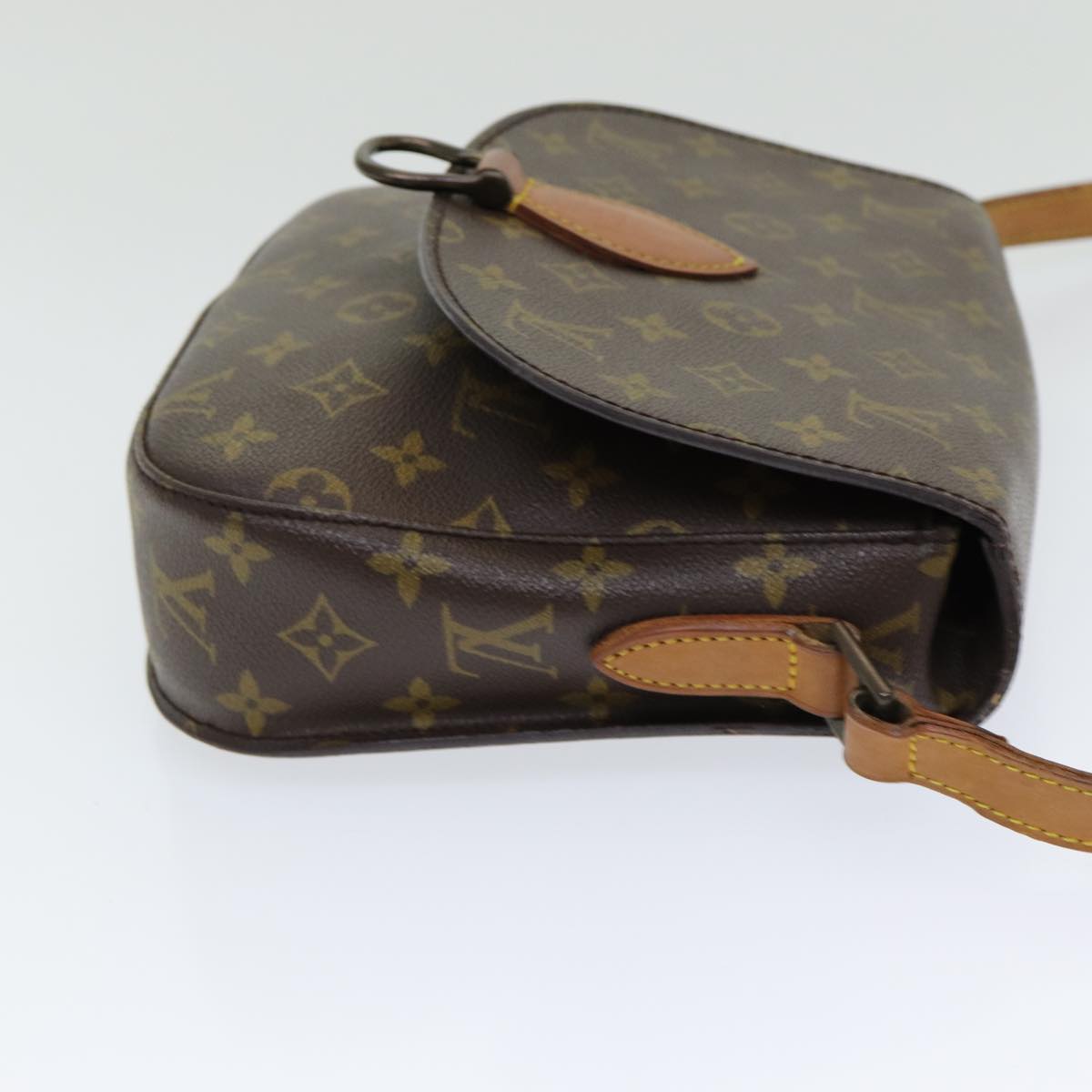 LOUIS VUITTON Monogram Saint Cloud GM Shoulder Bag M51242 LV Auth 83860