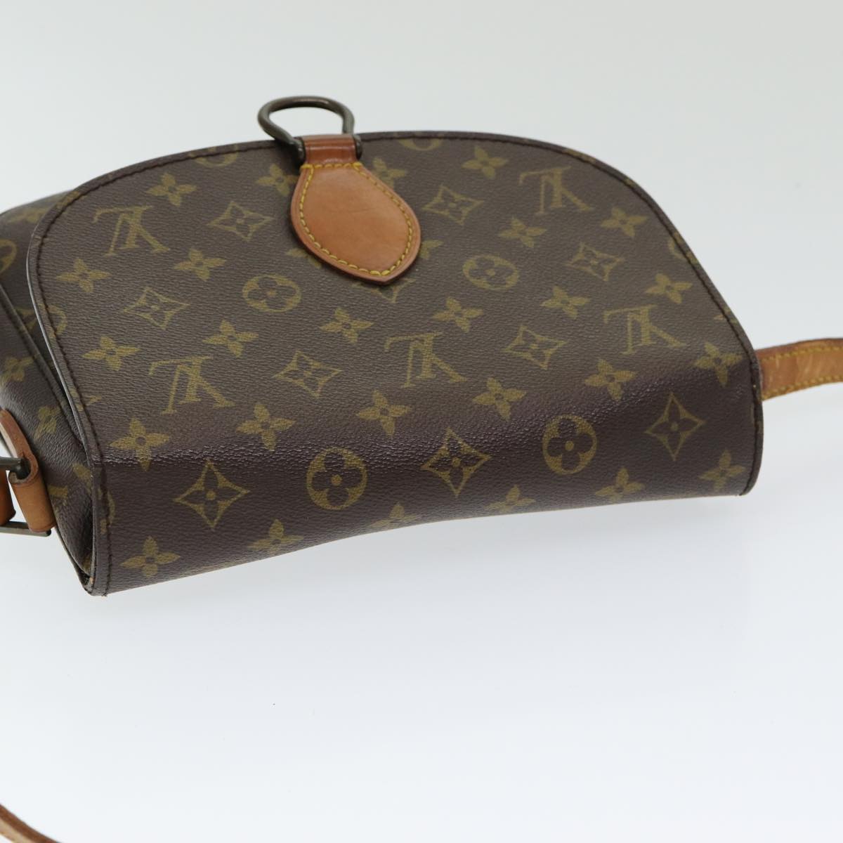 LOUIS VUITTON Monogram Saint Cloud GM Shoulder Bag M51242 LV Auth 83860