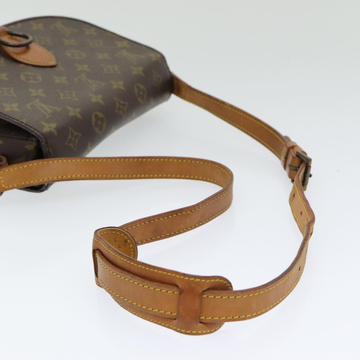 LOUIS VUITTON Monogram Saint Cloud GM Shoulder Bag M51242 LV Auth 83860