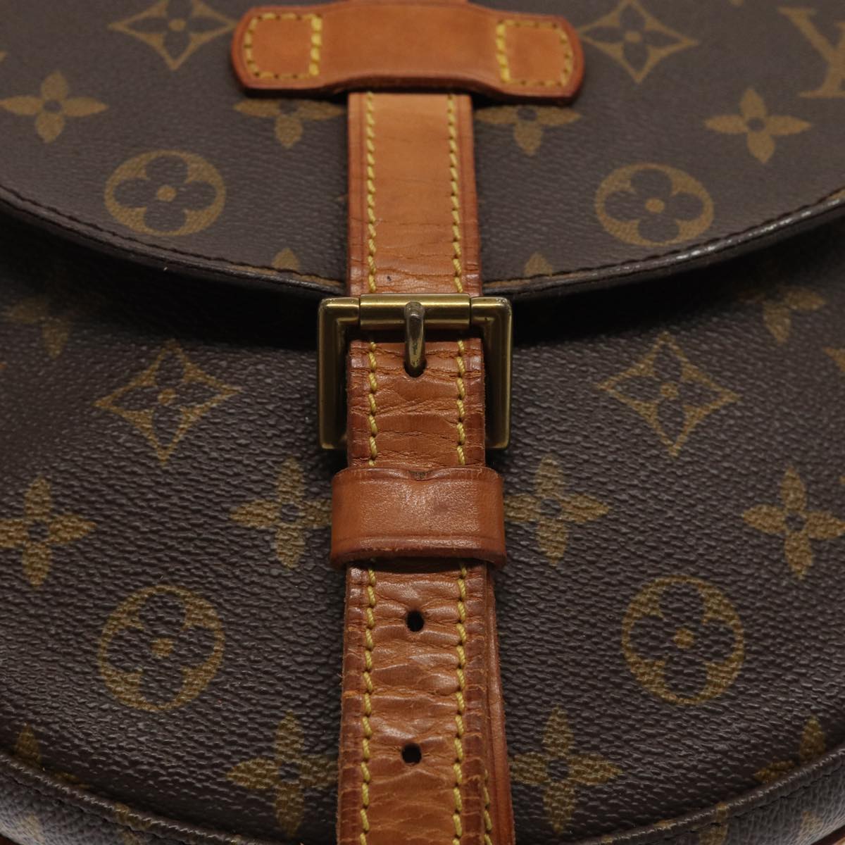 LOUIS VUITTON Monogram Chantilly GM Shoulder Bag M51232 LV Auth 83862