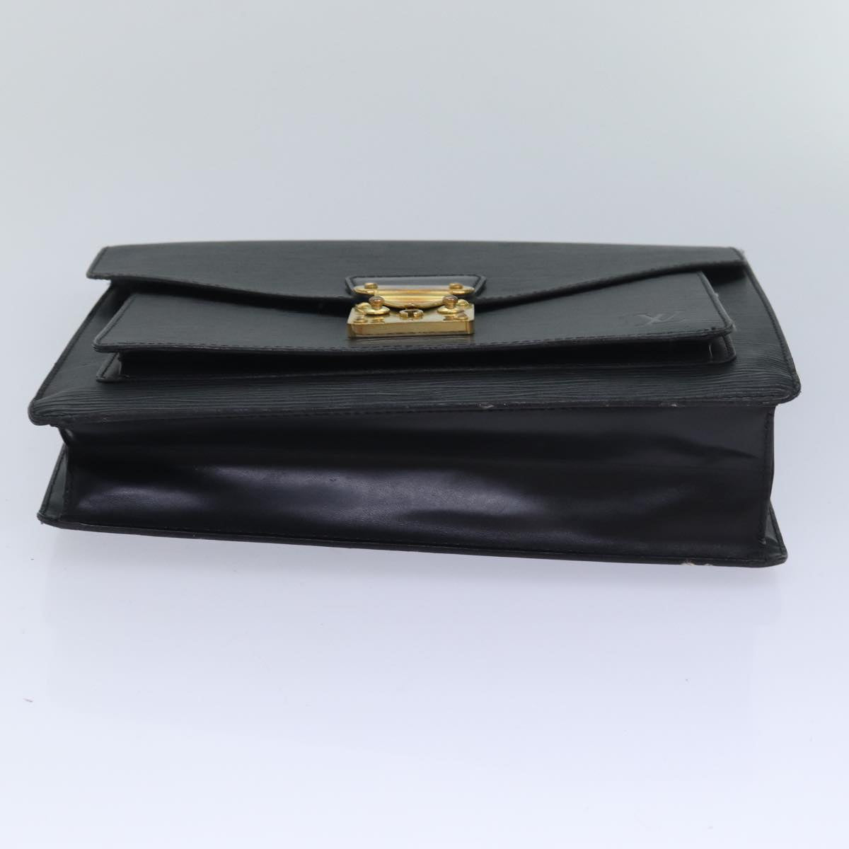 LOUIS VUITTON Epi Monceau 28 Hand Bag Black M52122 LV Auth 83868