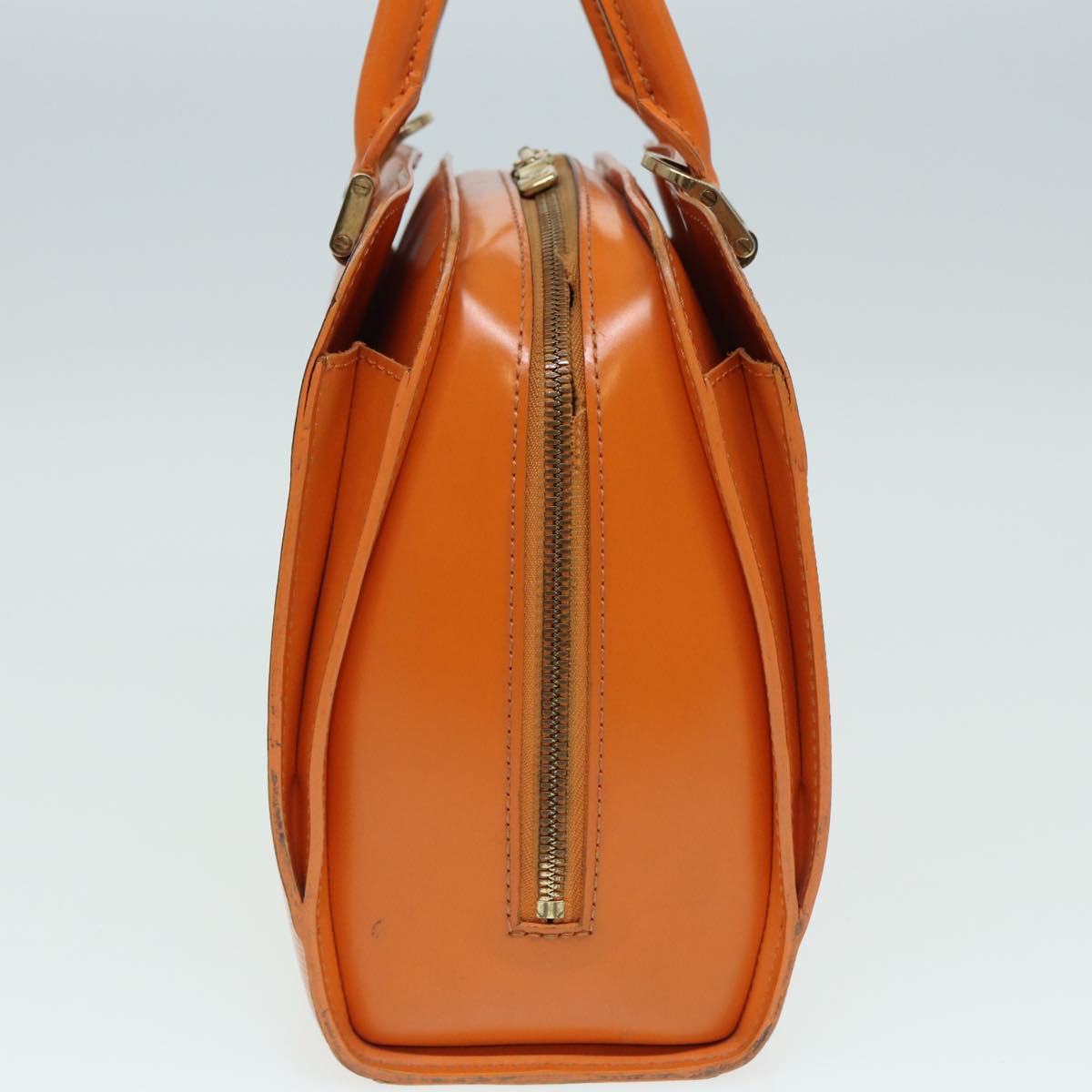 LOUIS VUITTON Epi Pont Neuf Hand Bag Orange Mandarin M5205H LV Auth 83876