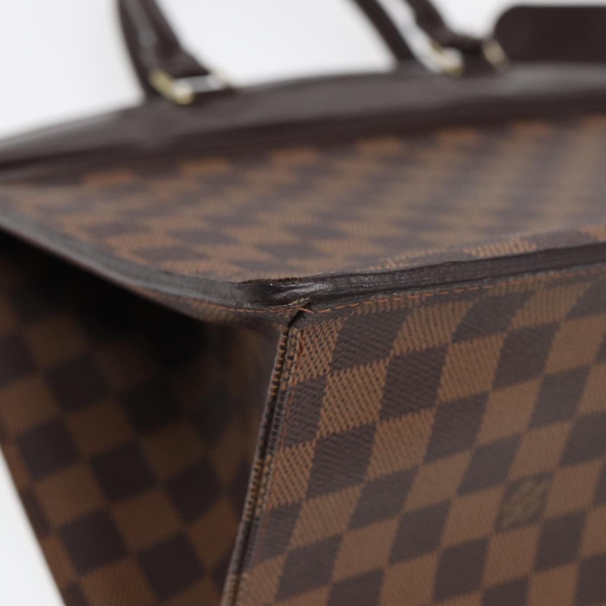 LOUIS VUITTON Damier Ebene Riviera Hand Bag N48022 LV Auth 83884A