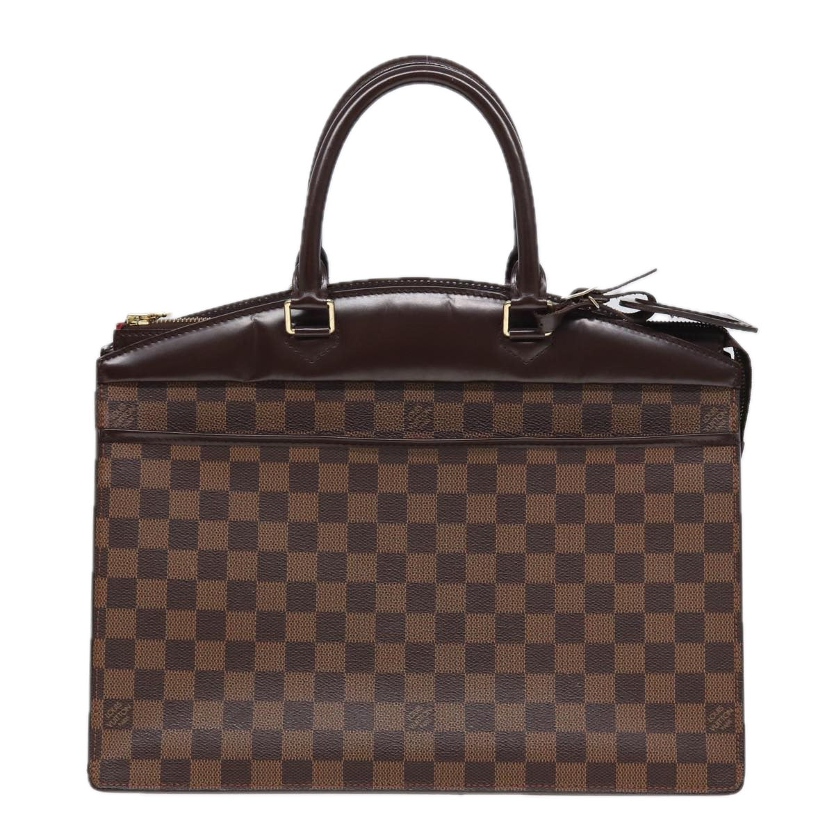 LOUIS VUITTON Damier Ebene Riviera Hand Bag N48022 LV Auth 83884A