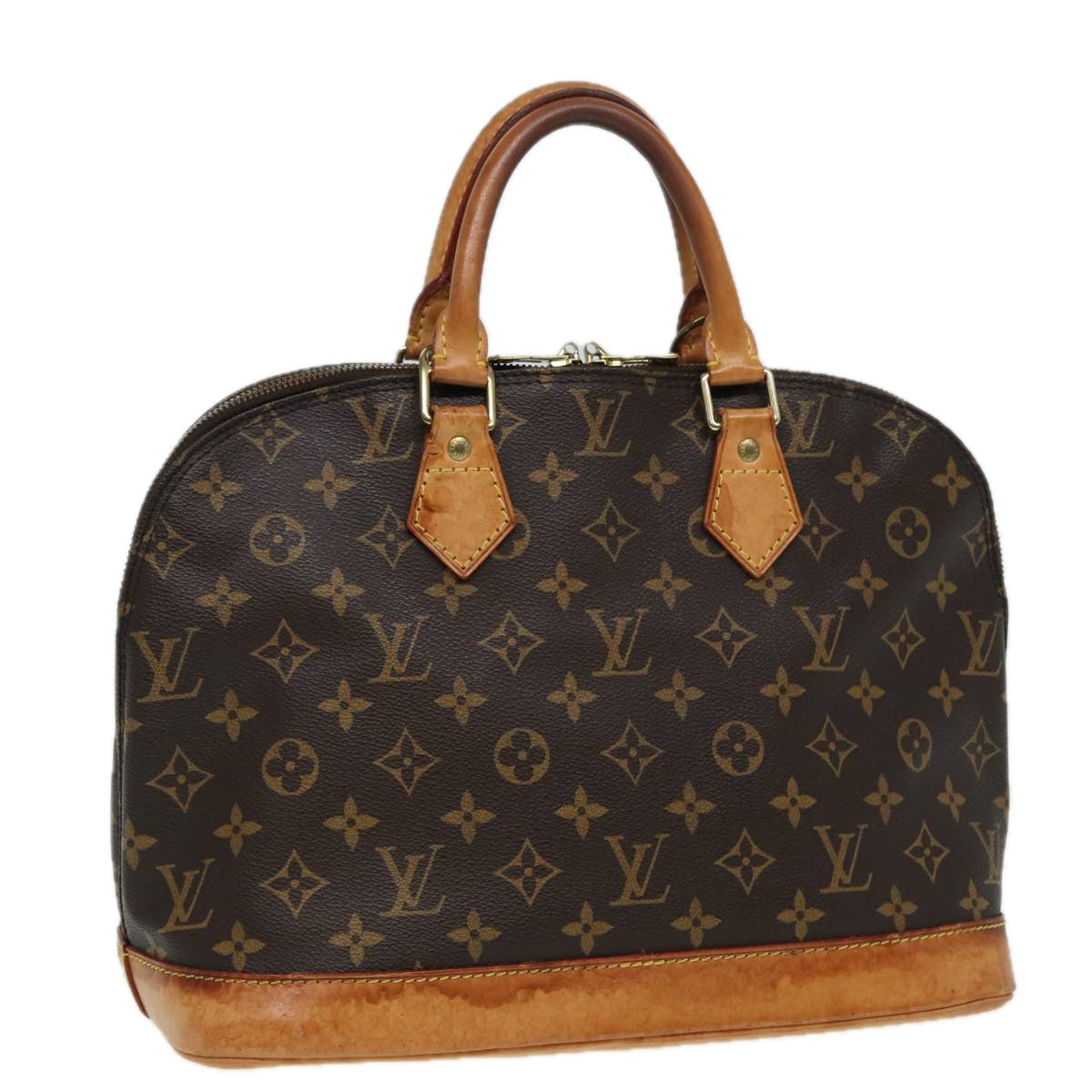 LOUIS VUITTON Monogram Alma Hand Bag M51130 LV Auth 83888